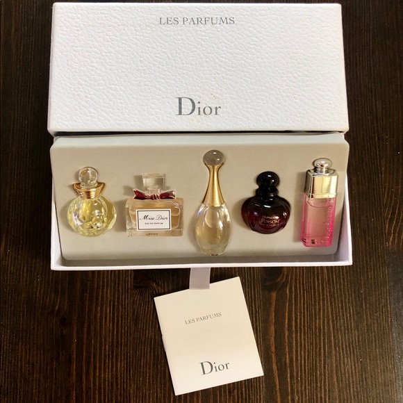SOLD—CHRISTIAN DIOR 5 Pc Mini Set - Picture 2 of 6